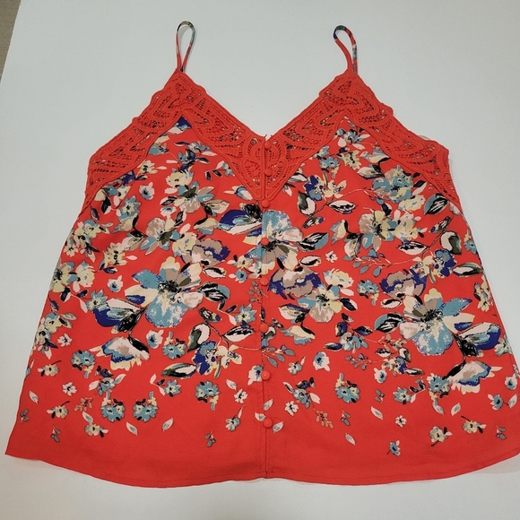 Miss Me NWOT Women's Floral Lace Cami. - Picture 4 of 13